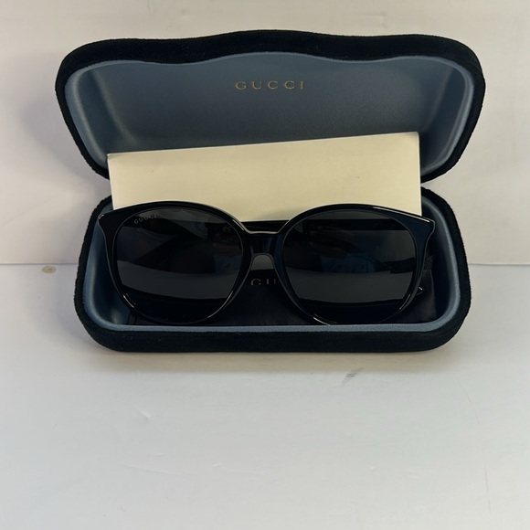 New Authentic GUCCI GG0261SA 001 Round Sunglasses - Picture 13 of 13